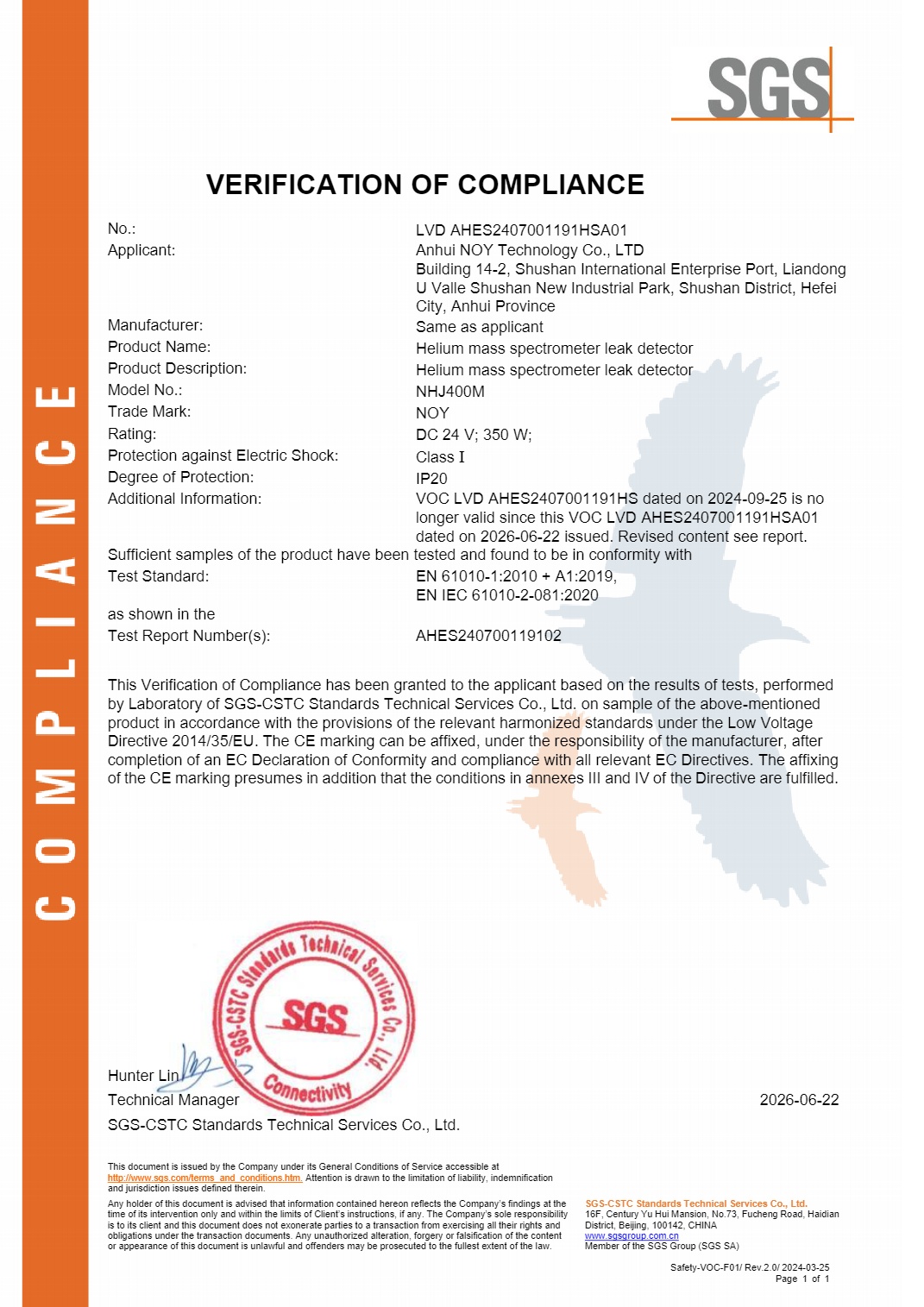 CE:NHJ400M